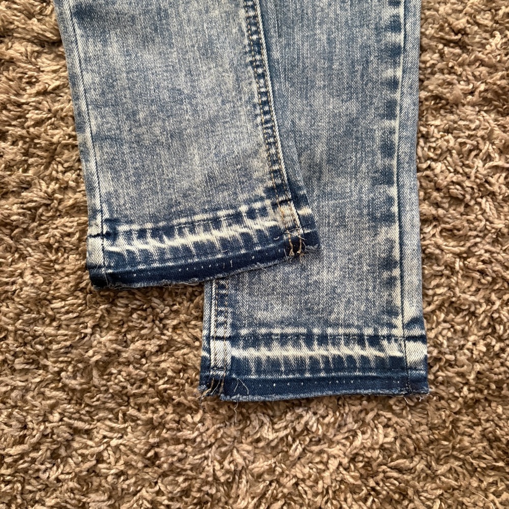 Girls Stylish Light Blue Skinny Jeans - Picture 7 of 12